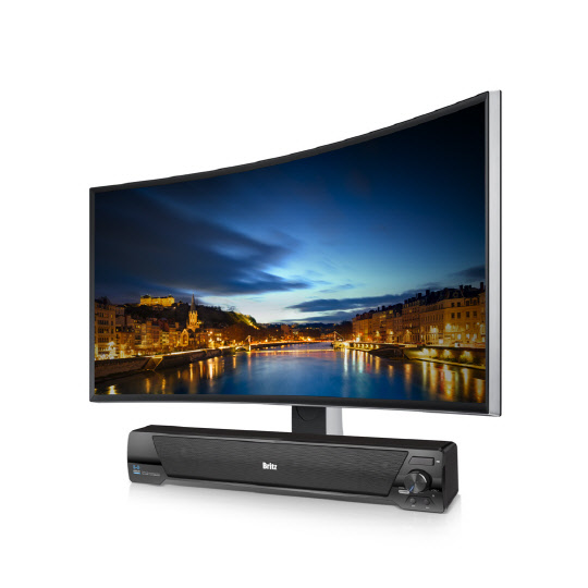 사운드 전문기업 브리츠가 인기 사운드바 'BA-R9'에 블루투스, FM라디오, MP3 등 다양한 기능을 더한 'BA-BR9 사운드바 BT'를 출시한다고 27일 밝혔다. BA-BR9 사운드바 BT는 심플하고 고급스러운 디자인의 블루투스 사운드바 스피커로 길이 400mm의 바(Bar) 형태로 모니터 앞 빈 공간에 놓고 사용하기에 딱 좋게 설계됐다. 기본적으로 스마트폰과 블루투스 연결은 물론 PC 스피커로도 편리하게 활용할 수 있다. 브리츠 제공